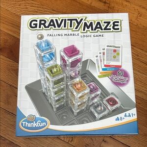 NWT ThinkFun Gravity Maze Falling Marble Logic Game